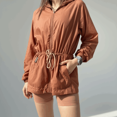 Corta Vento Flicker - Mocha Mousse