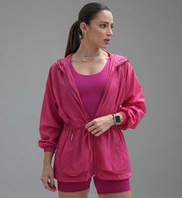 Corta Vento Flicker - Rosa