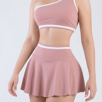 Conjunto Flow Rosa Chá