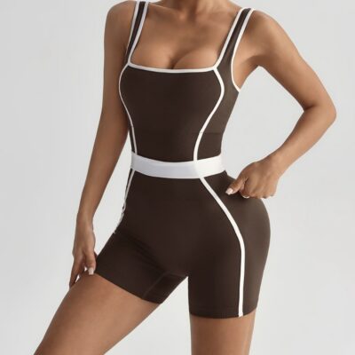 Macacão Contour Marron